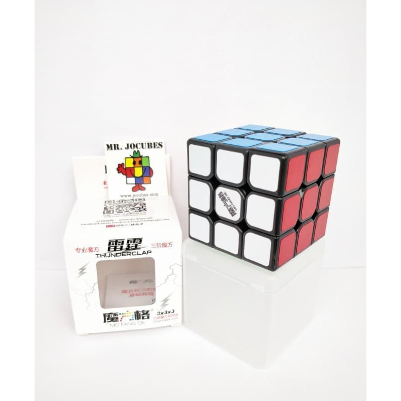 Rubik Kubus - Pelumas Rubik - Rubik Yongjun Rubik 3X3 Qiyi Thunderclap V1 / Thunderbolt/ Leiting