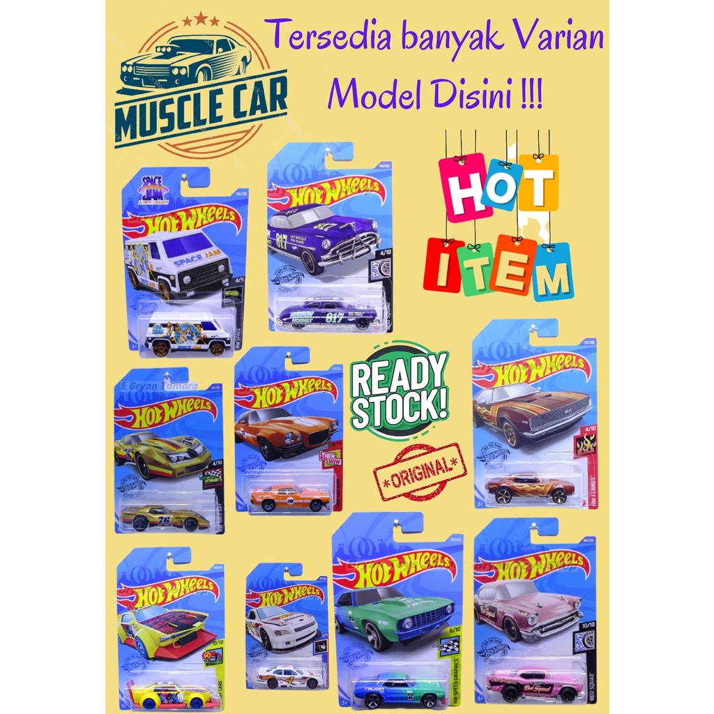 Hot Wheels Murah Chevy Chevrolet Impala Nova Wagon Gasser Camaro Bebas Pilih Varian Original