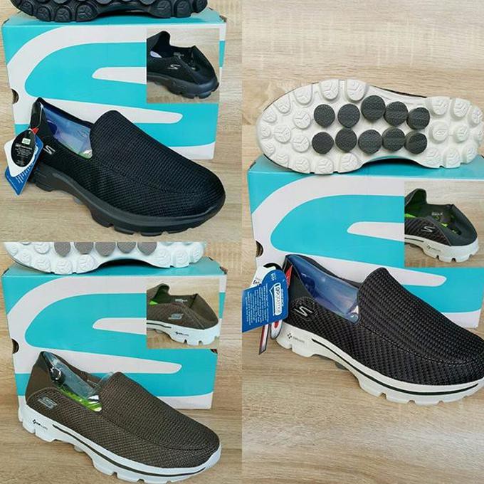 promo sepatu skechers pria gowalk 3 injek salur man (with out box) terbaru