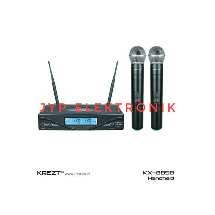 MIC WIRELESS KREZT KX 8858 / KX8858 / KX-8858 HANDHELD