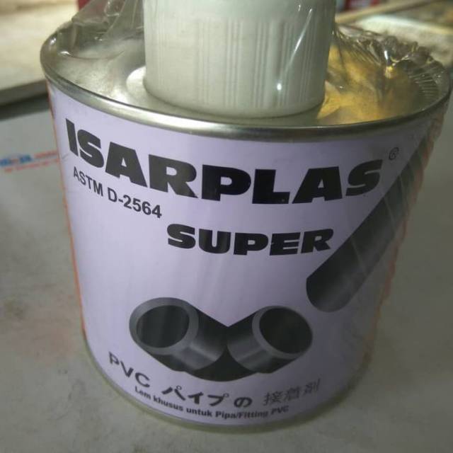 Lem Pipa Pvc Isarplas Kaleng Kuas Shopee Indonesia