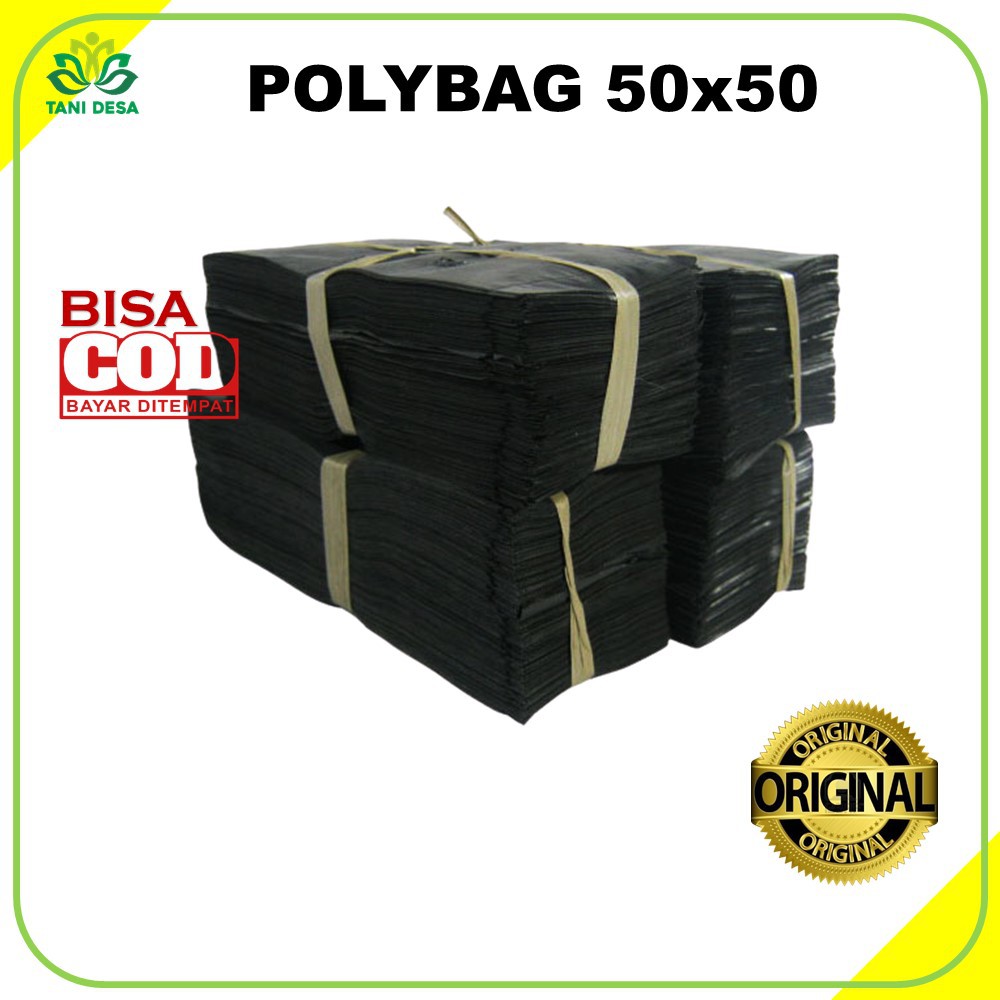 Polybag / Polibek Plastik 50x50 (isi 7 lembar)