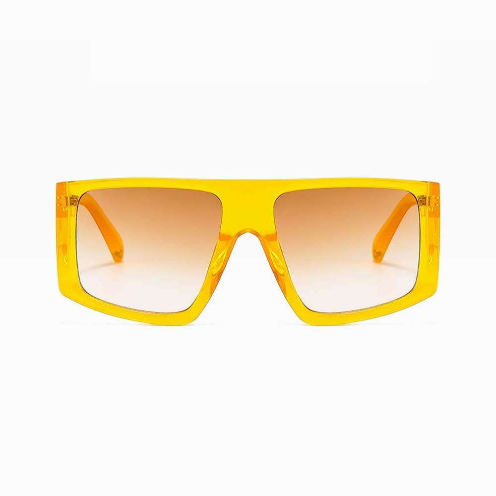 Mxbeauty Oversized Sunglasses Colorful Pria Bingkai Besar Anti UV Square Sun Eyewear Big Frame Kacamata Matahari
