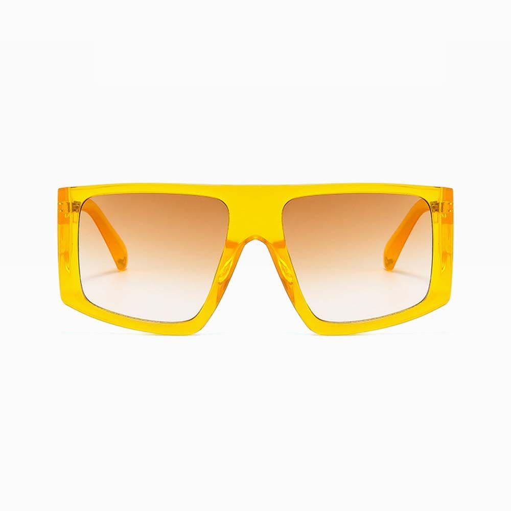 Mxbeauty Oversized Sunglasses Colorful Pria Bingkai Besar Anti UV Square Sun Eyewear Big Frame Kacamata Matahari