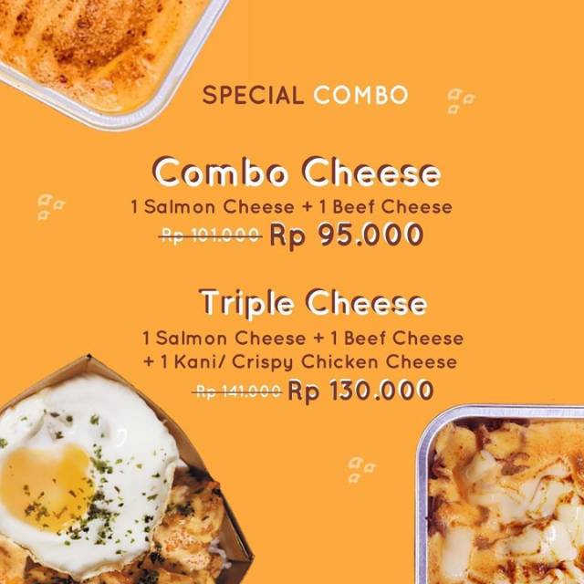 

Special combo mentai (cheese)