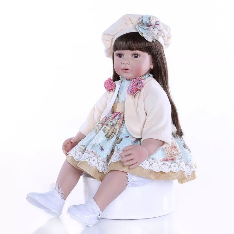 Boneka Bayi REBORN Original Jumbo 60 cm real baby realistis