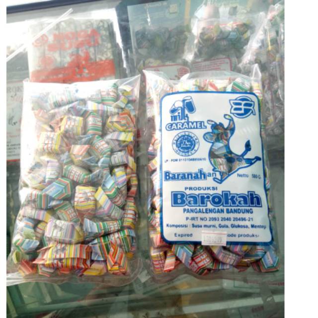 

Permen susu caramels barokah 500gr pangalengan