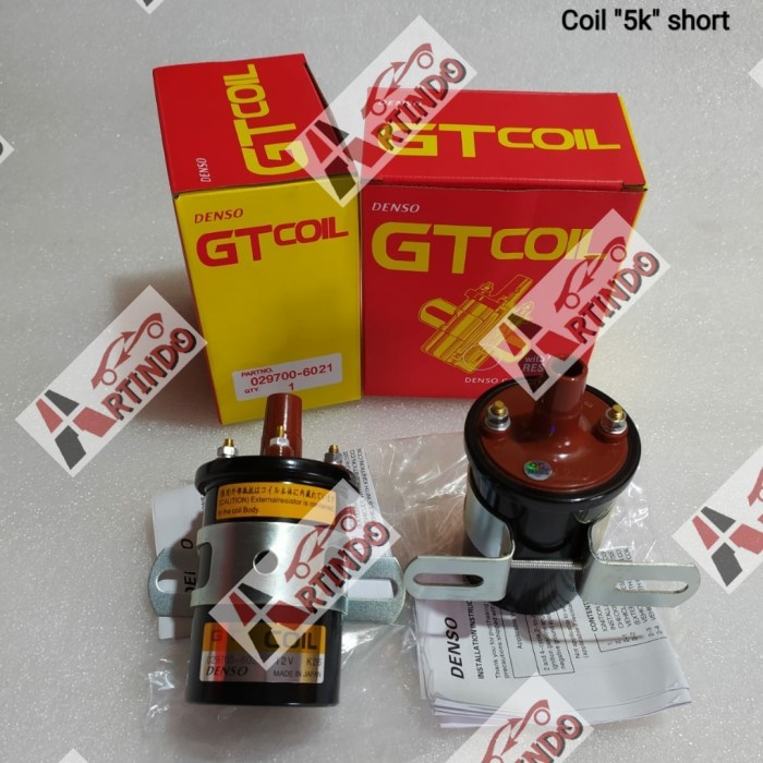 coil pendek kijang 5k grand 7k kapsul koil botol kijang 12V DENSO GT
