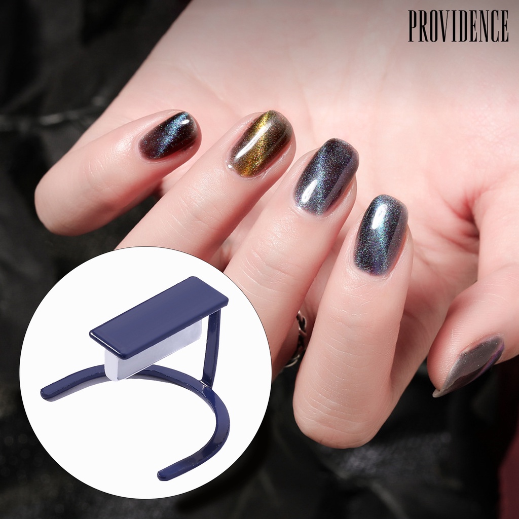 Providence Nail Art Magnet Bracket High Magnetic Compact Free Spin Cat Eye Gel Polish Holder for Women