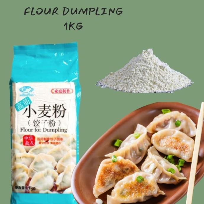 

BaiSha 1kg Flour Dumpling, Pangsit, Steamed Bun Tepung Instan Spesial