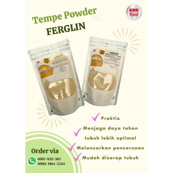 

Tempe powder serbaguna 150 g