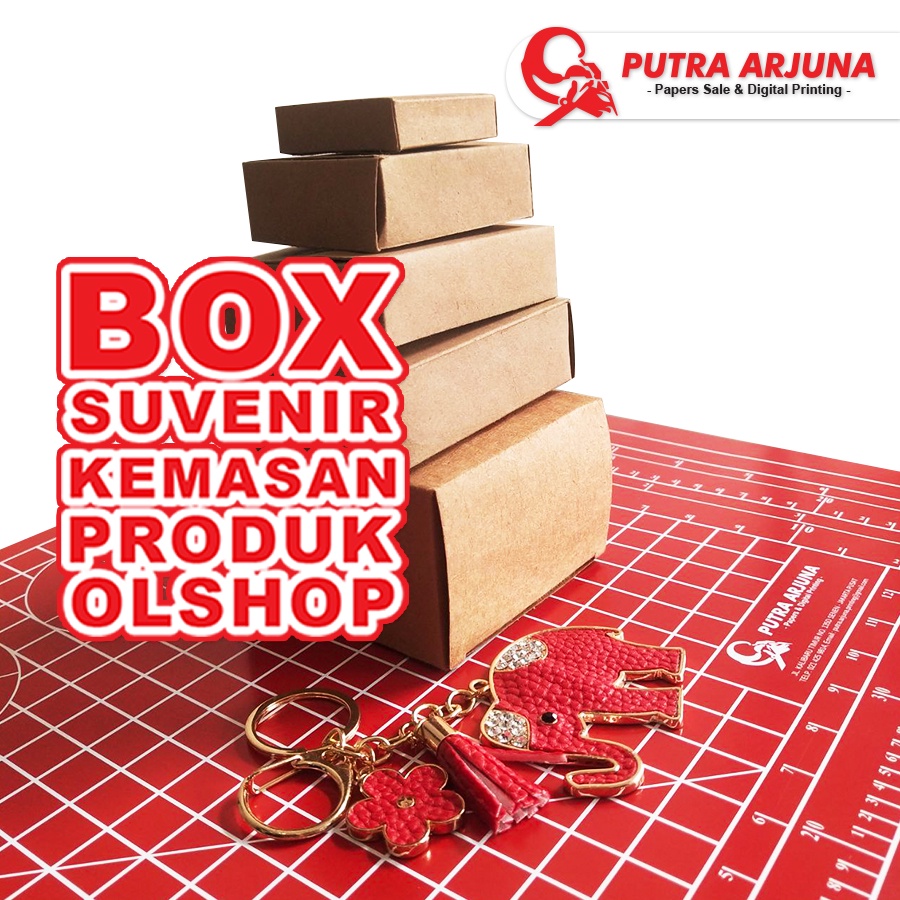

BOX KEMASAN PRODUK, PACKAGING, SUVENIR, SAMSON KRAFT 200 GSM