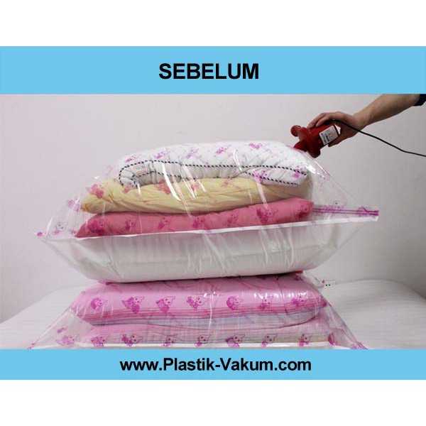 Plastik Vacuum Wenbo Satuan - Plastik Pakaian Selimut - High Quality Vacum Berbagai Ukuran - Wenboo