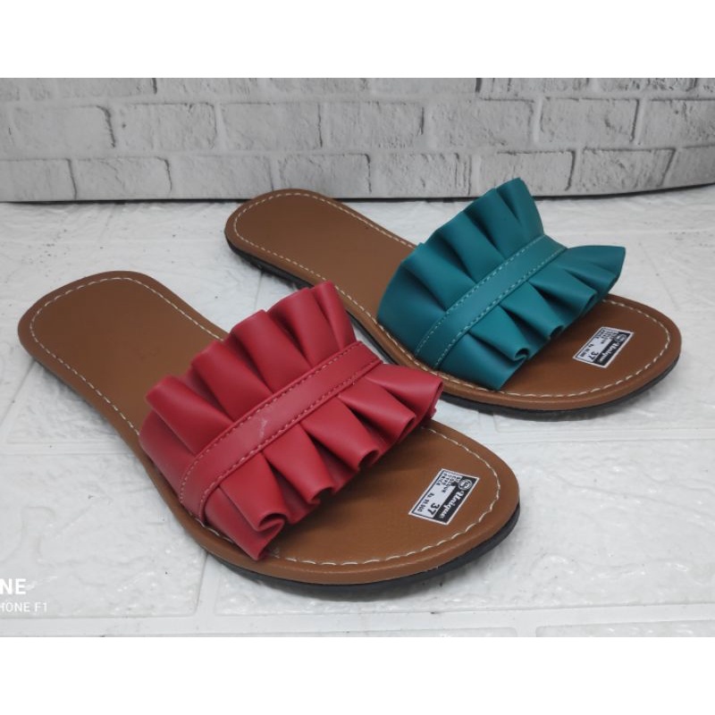 SANDAL TASIKAN UNIQUE MODEL REMPLE yang kekinian harga murah