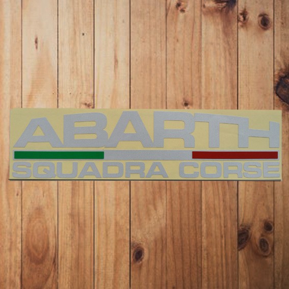 

Stiker Abarth Squadra Corse Logo