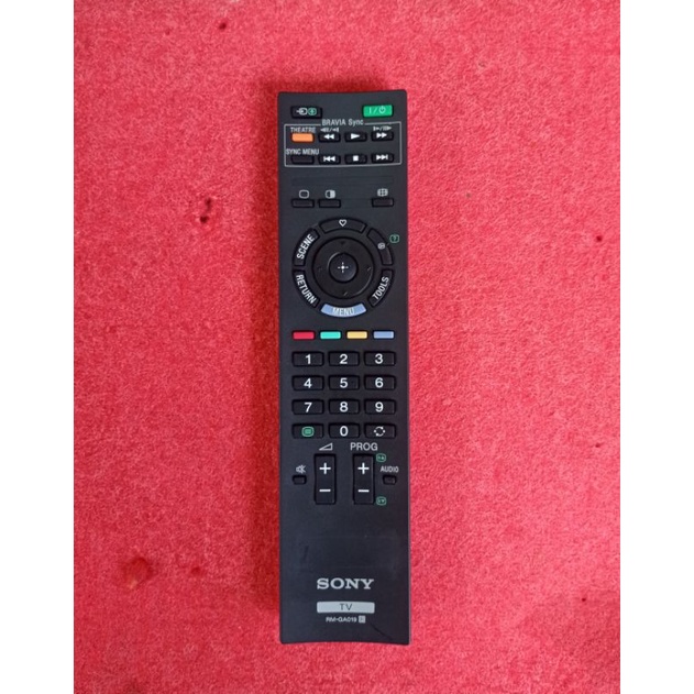 REMOT TV SONY BRAVIA RM-GA019 ORIGINAL ASLI