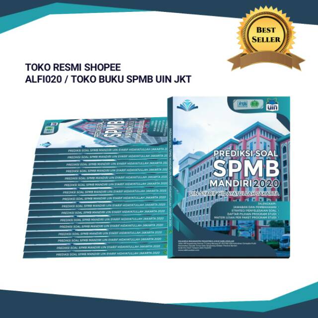 TERMURAH - Buku Prediksi Latihan Soal SPMB Mandiri UIN Syarif Hidayatullah Jakarta 2021