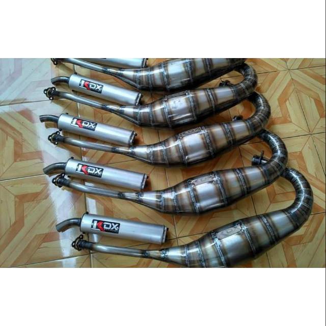 Knalpot racing motor ninja r rr s merk kdx original