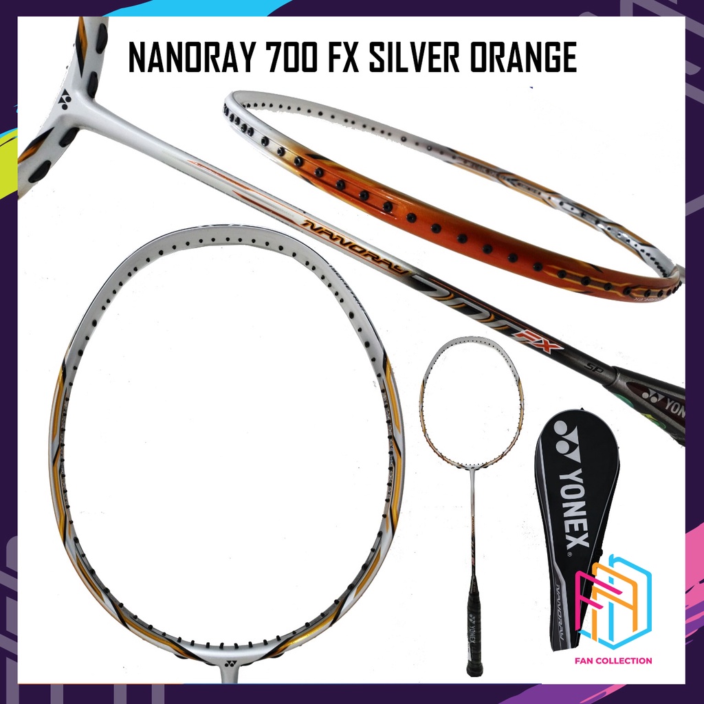 YONEX NANORAY 700 FX / NANO RAY 700 FX RAKET BADMINTON ORIGINAL