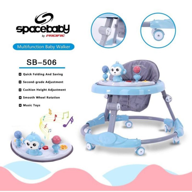 Space Baby Baby Walker  SB-513, SB - 506 , SB - 509