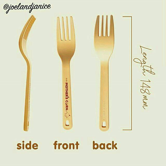 Mothers Corn Cutie Fork Set