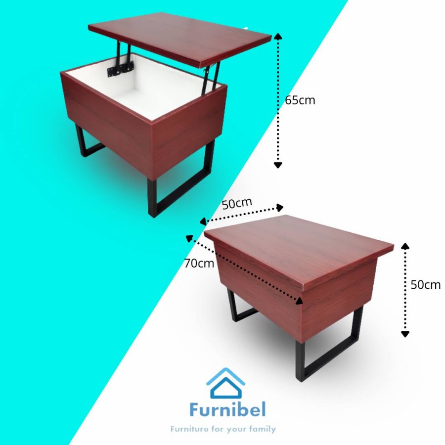 meja 11 kafe / meja kerja multifungsi (cila) - furnibel