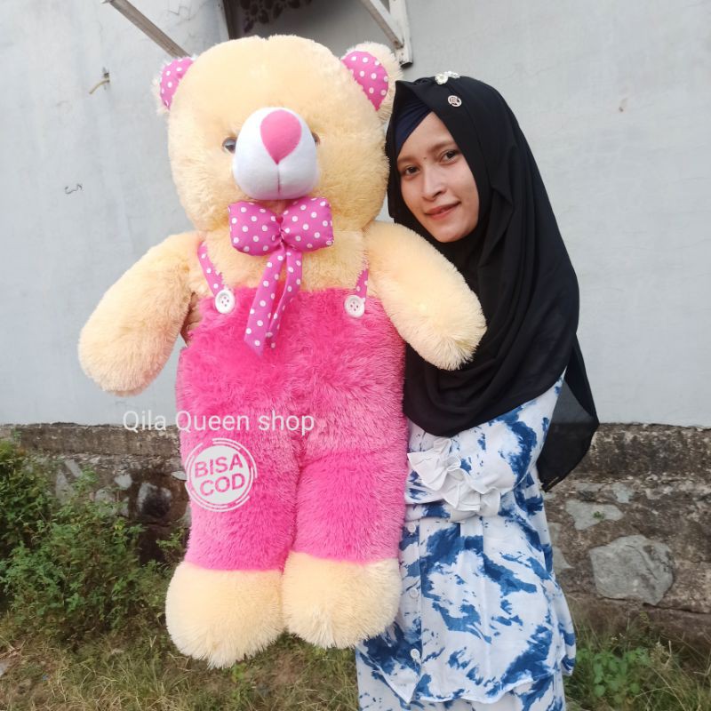 boneka BERUANG Teddy BEAR jojon jumbo 85 CM