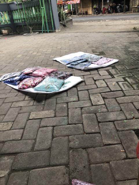 Bswart Batik Hrb026 Kenongo Hem Pendek Padi Pekalongan M L Xl Xxl 3l 4lbatik Pria Murah Moderngrosir