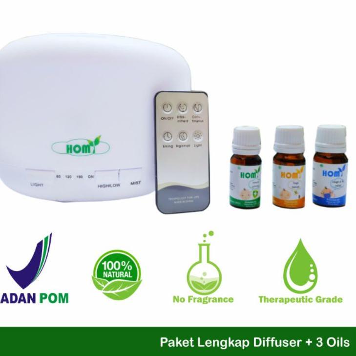 Serbuuuu.. Homy Proteksi Lengkap (500ml + remot) Essential oil BPOM