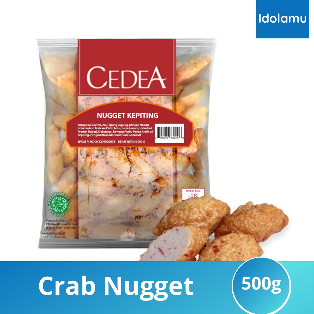 

Crab Nugget 500gr CEDEA