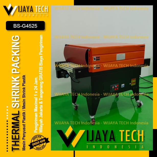 Thermal Shrink POWERPACK BS-G4525 Mesin Penyusut Plastik BS - G4525 Mesin Susut Plastik Mesin Shrink