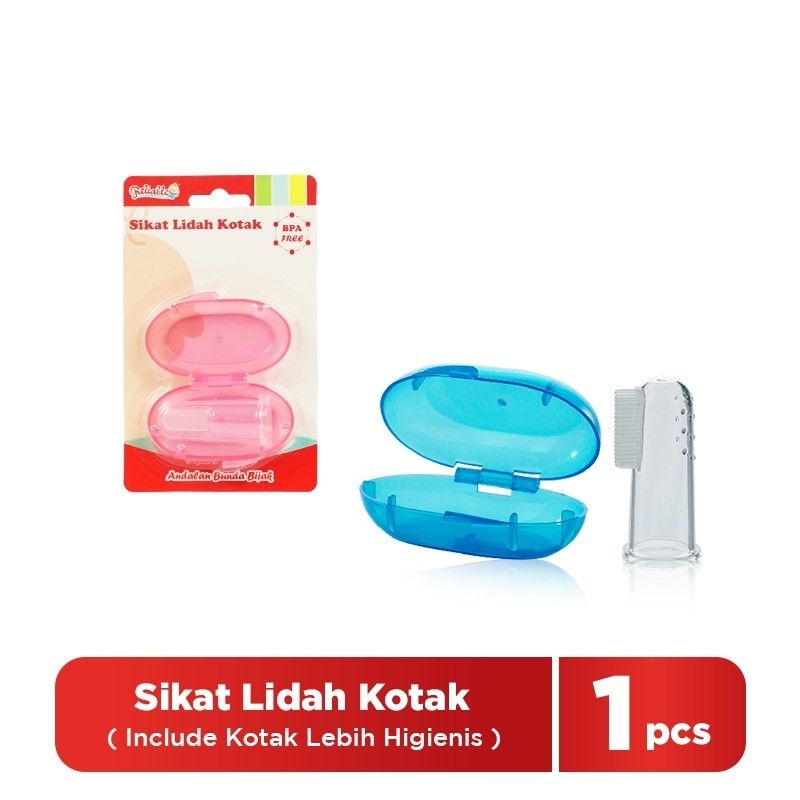 RELIABLE Sikat Lidah Kotak BPA Free