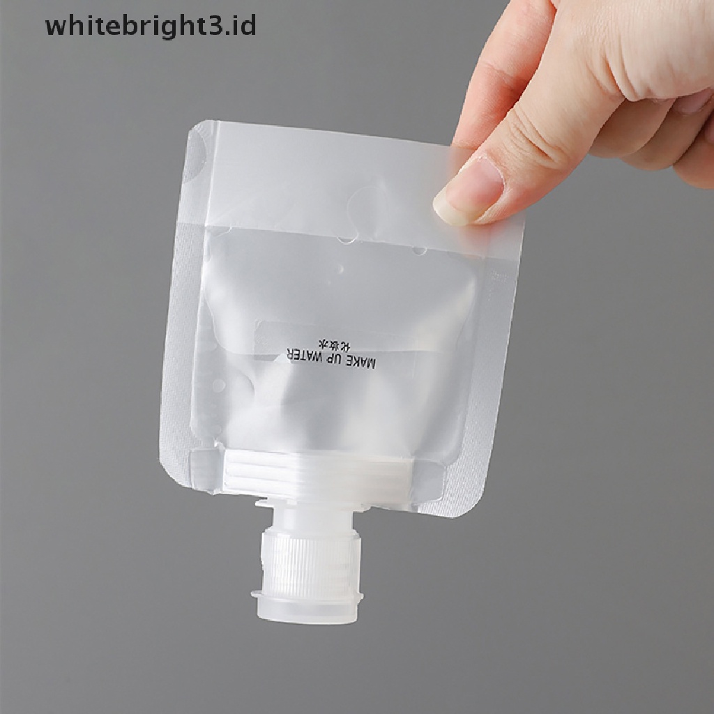 (whitebright3.id) Botol Kosong Portable Tempat Cairan Makeup / Kosmetik Untuk Travel