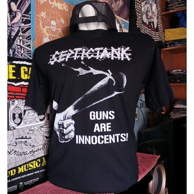 jual kaos punk SEPTICTANK