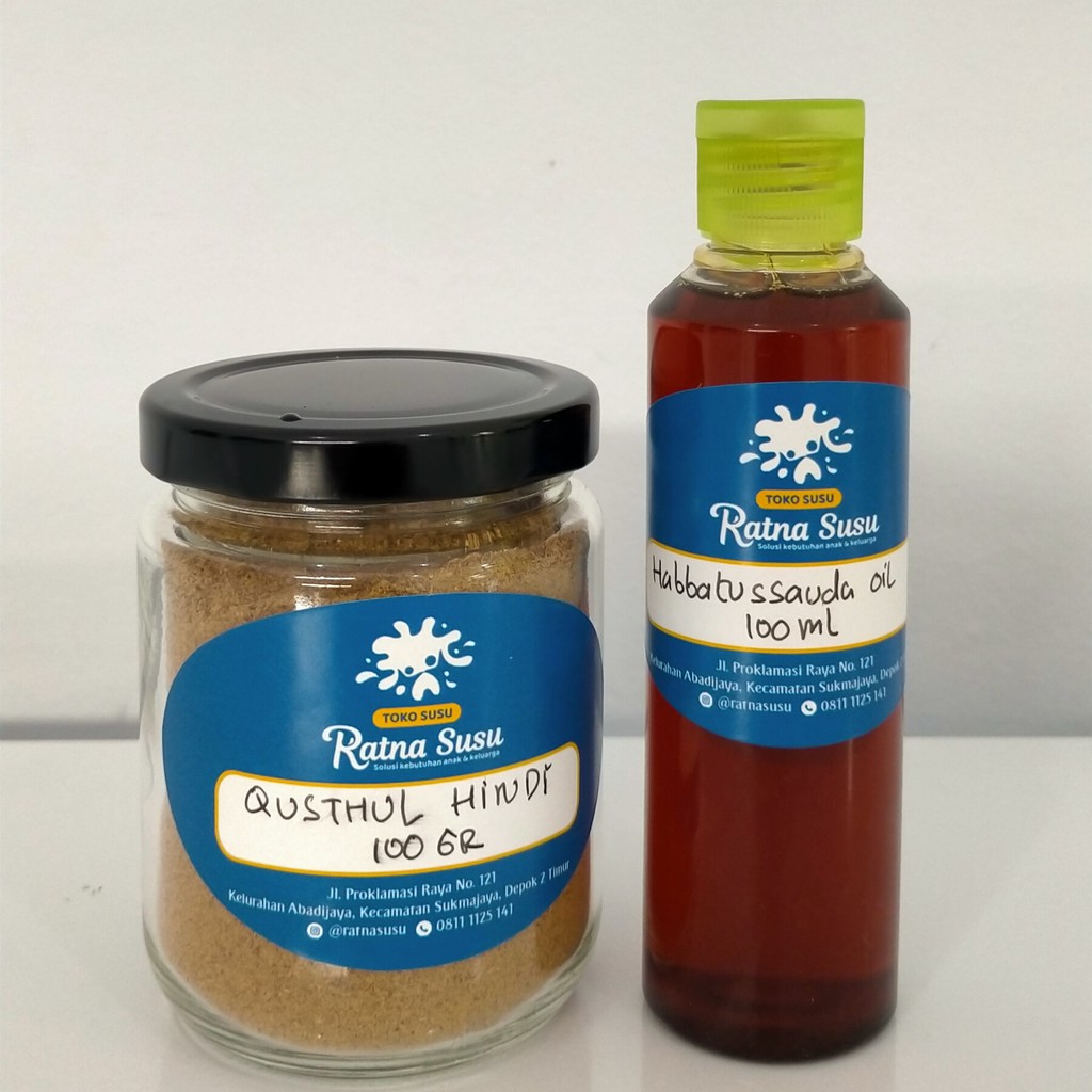 QUSTHUL HINDI & HABBATUSSAUDA OIL