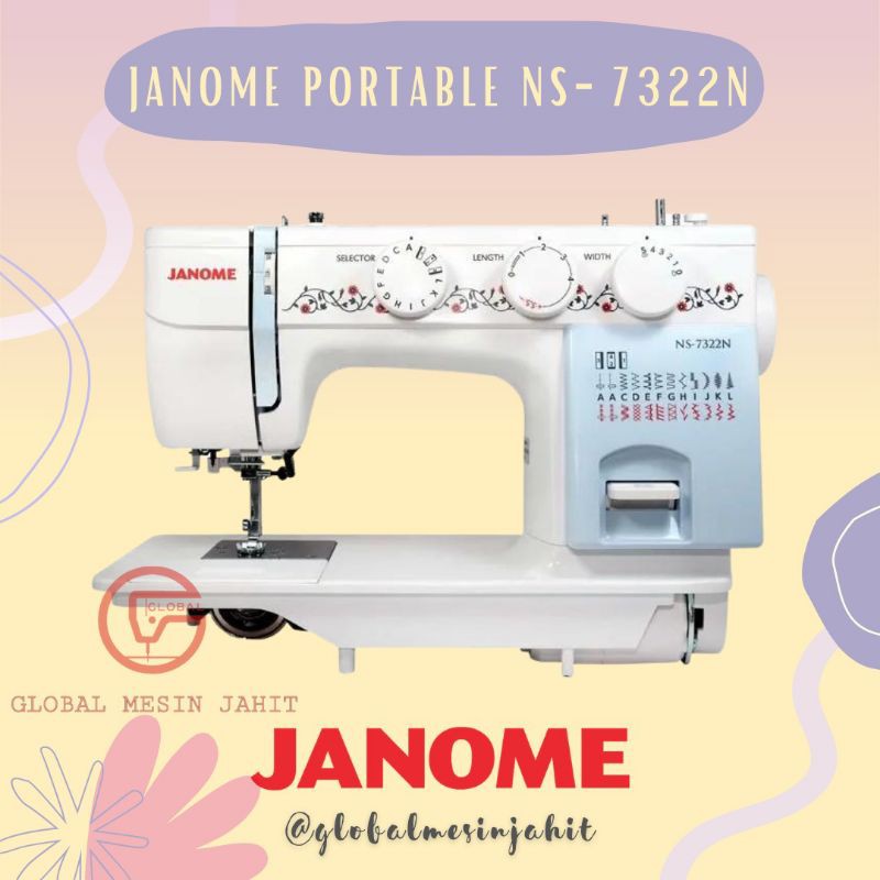 Mesin Jahit Janome NS-7322