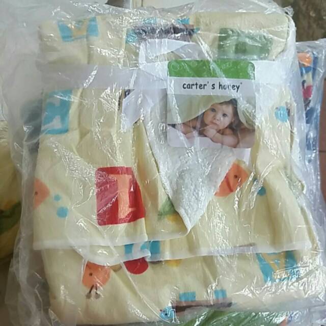 Selimut bayi double fleece import