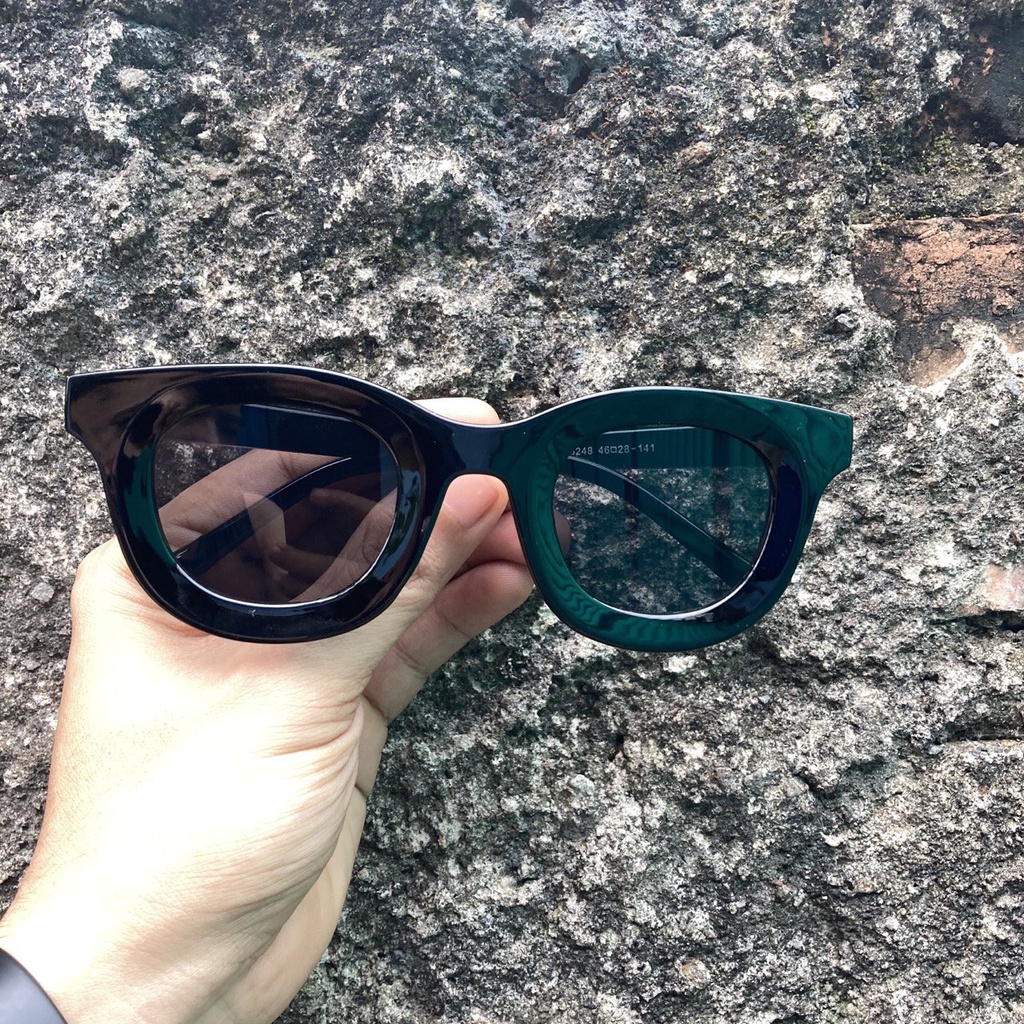KACAMATA BOLDIE FRAME TEBAL IP - FULL BLACK