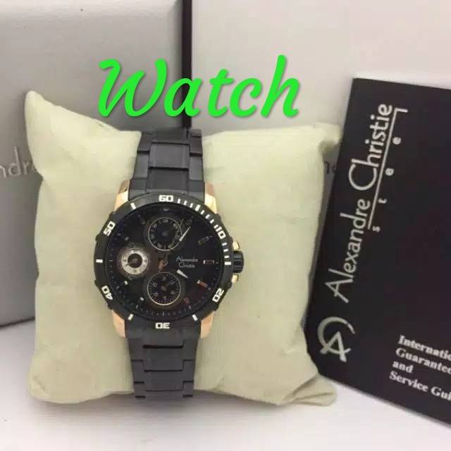 Alexandre Christie AC 6473 Black