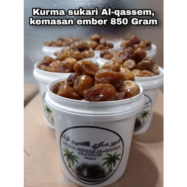

Kurma Sukari Ember 850 Gram