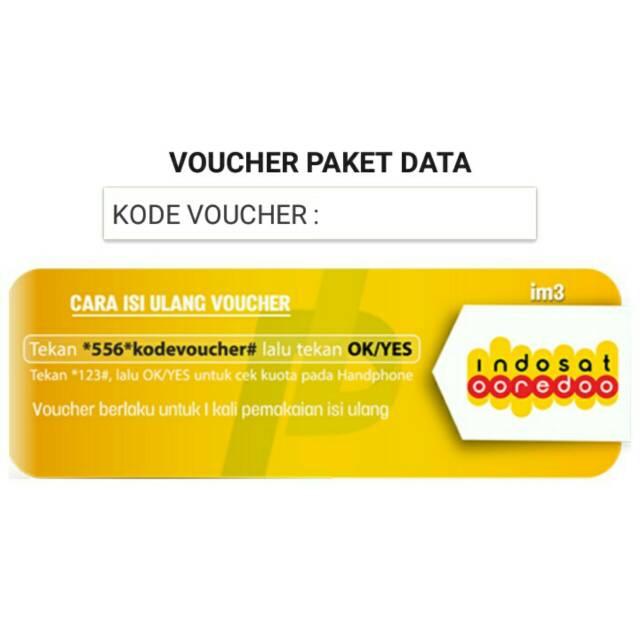 voucer indosat 2GB unlimited
