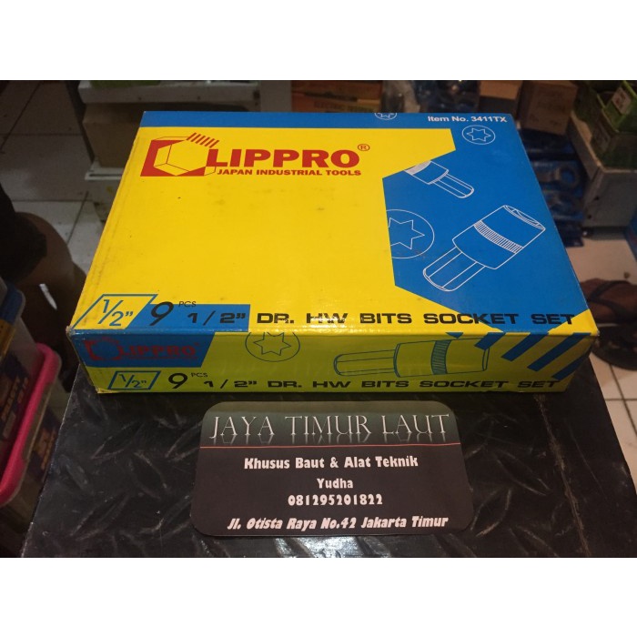 {duniastore} Kunci Shock L Set Lippro 9pcs Berkualitas