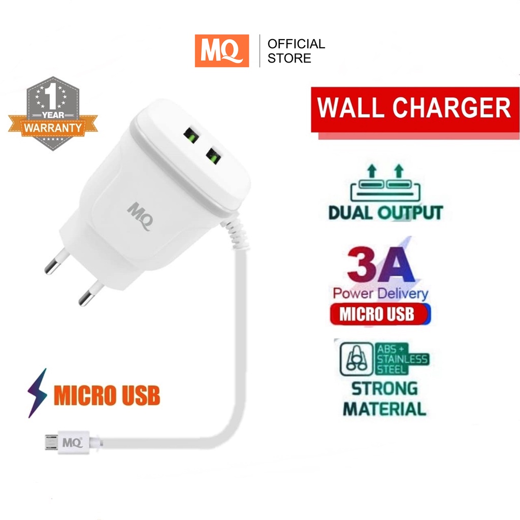 MQ Charger Original MQ Fast Charger Power Oval 3.0 Casan Quick Charge 3.0 MQ-HG05