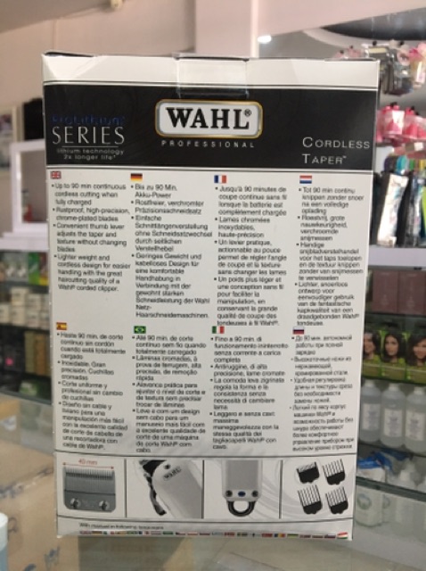 Wahl Cordless Taper Pro Lithium Series Clipper