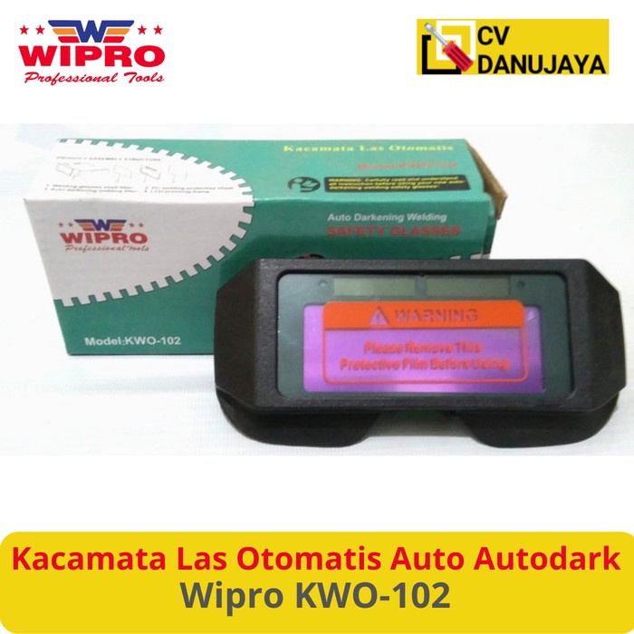 Kacamata kaca mata Las Otomatis Autodark Safety Glasses Wipro KWO102