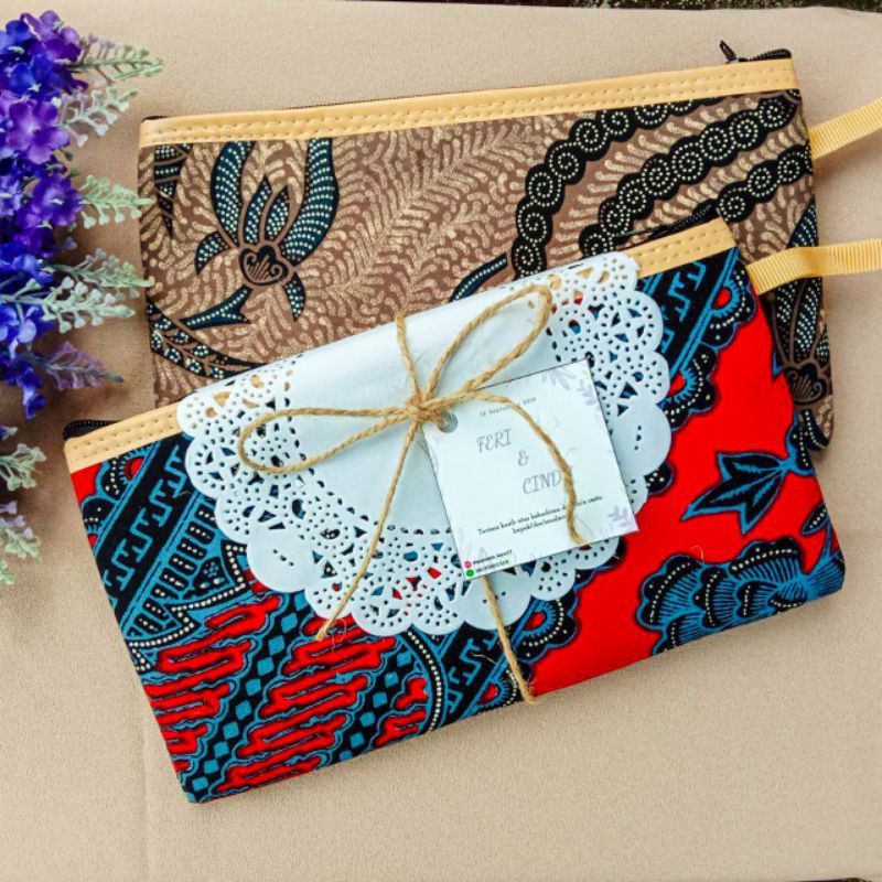 Dompet batik - dompet batik murah - grosir dompet batik - pouch murah