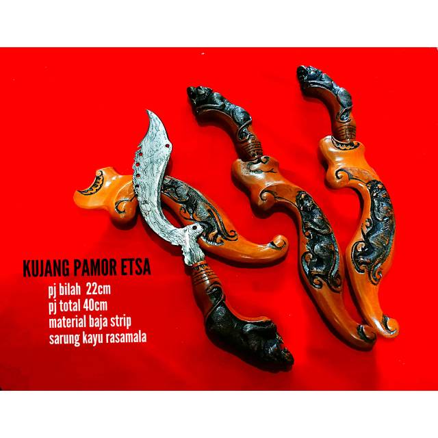 Souvenir Kujang Siliwangi pamor ETSA