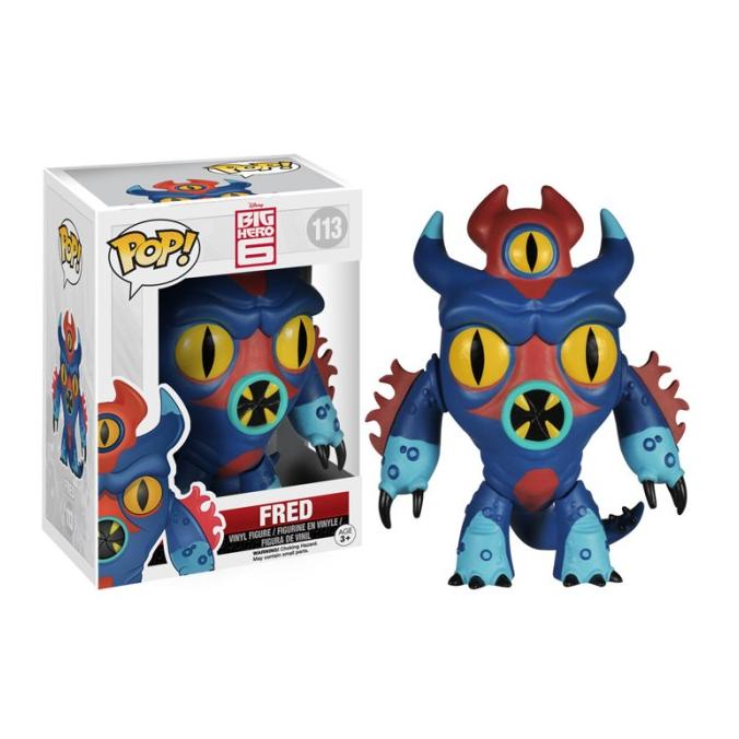 Funko Big Hero 6 - Fred POP Vinyl - 4660 barang ready