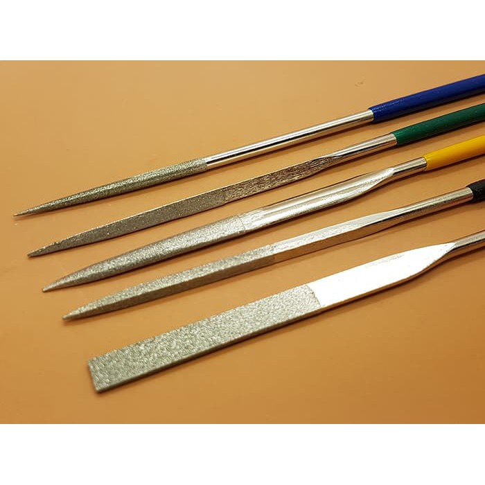 

Kikir Diamond File Set 14 Cm 5Pc Merk Kleber