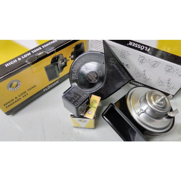 {BEKAS} Klakson Flosser FER Keong 12v Made In Germany Murah